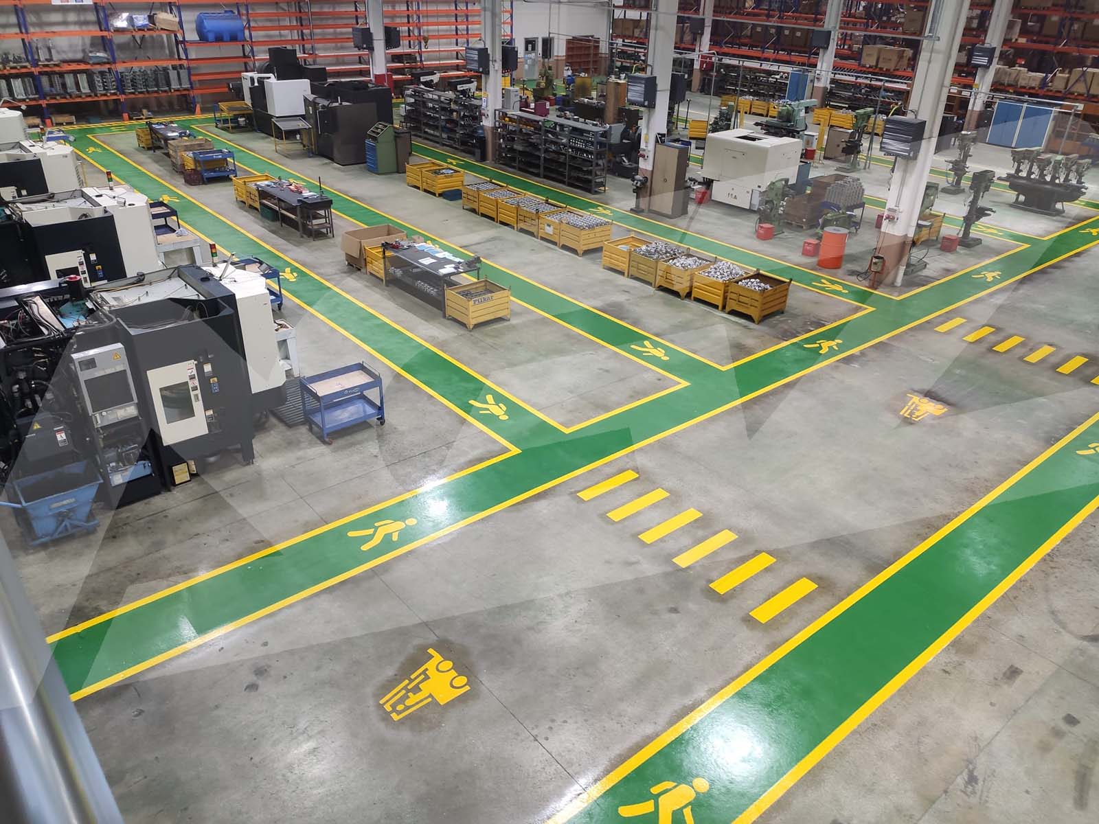 Üretim Alanlarında Beton Zemin Boyama Uygulamaları